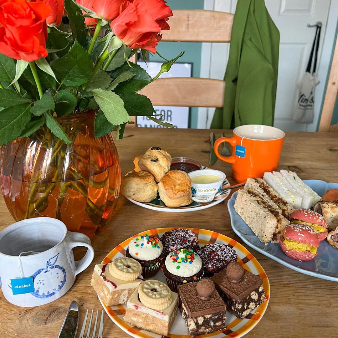 Alternative view of Afternoon Tea at Home