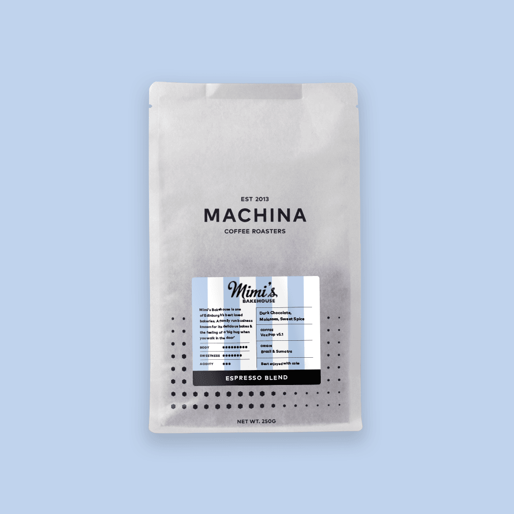 Mimi's x Machina Coffee Beans