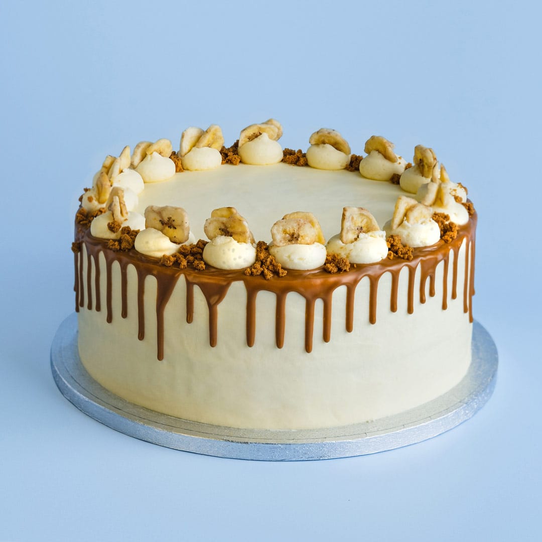 Banana Biscoff Cake