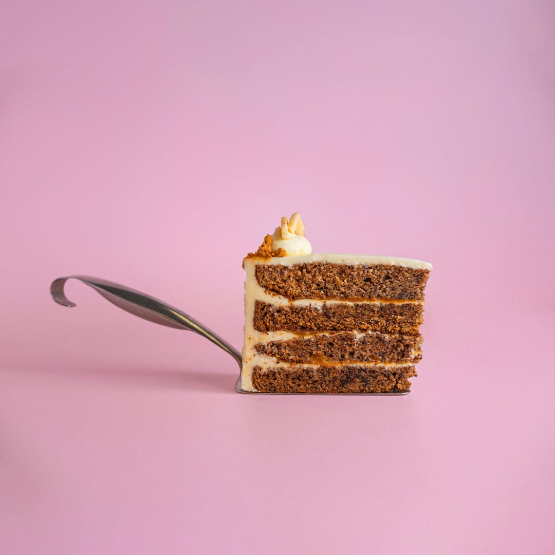 Alternative view of Banana Biscoff Cake