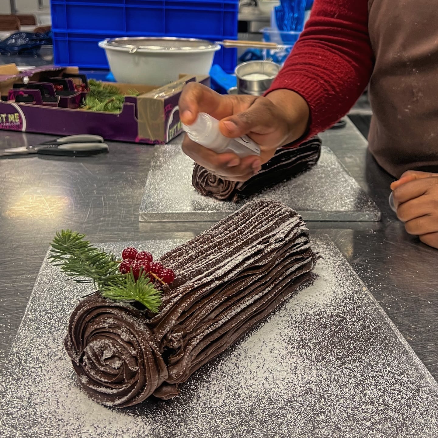 Chocolate Yule Log - Image 6