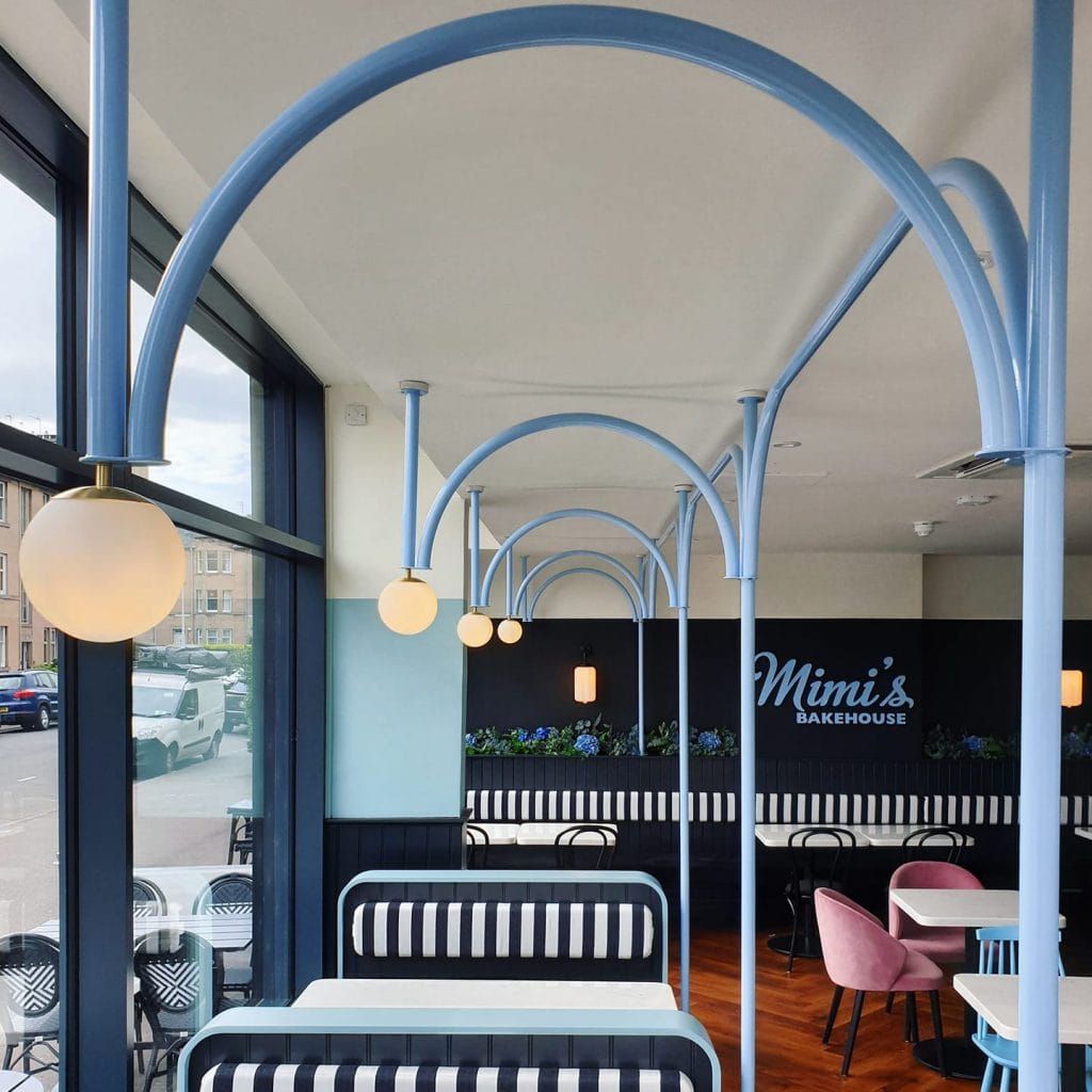 Mimi’s Comely Bank café photograph