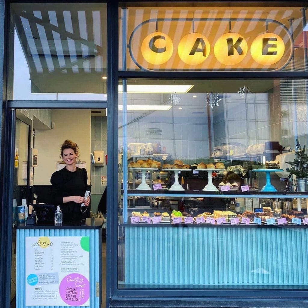 Mimi’s Comely Bank café detail