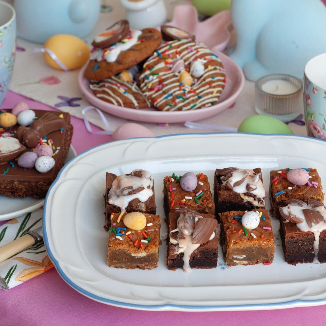 Easter Hunt Mini Sharing Brownie Box