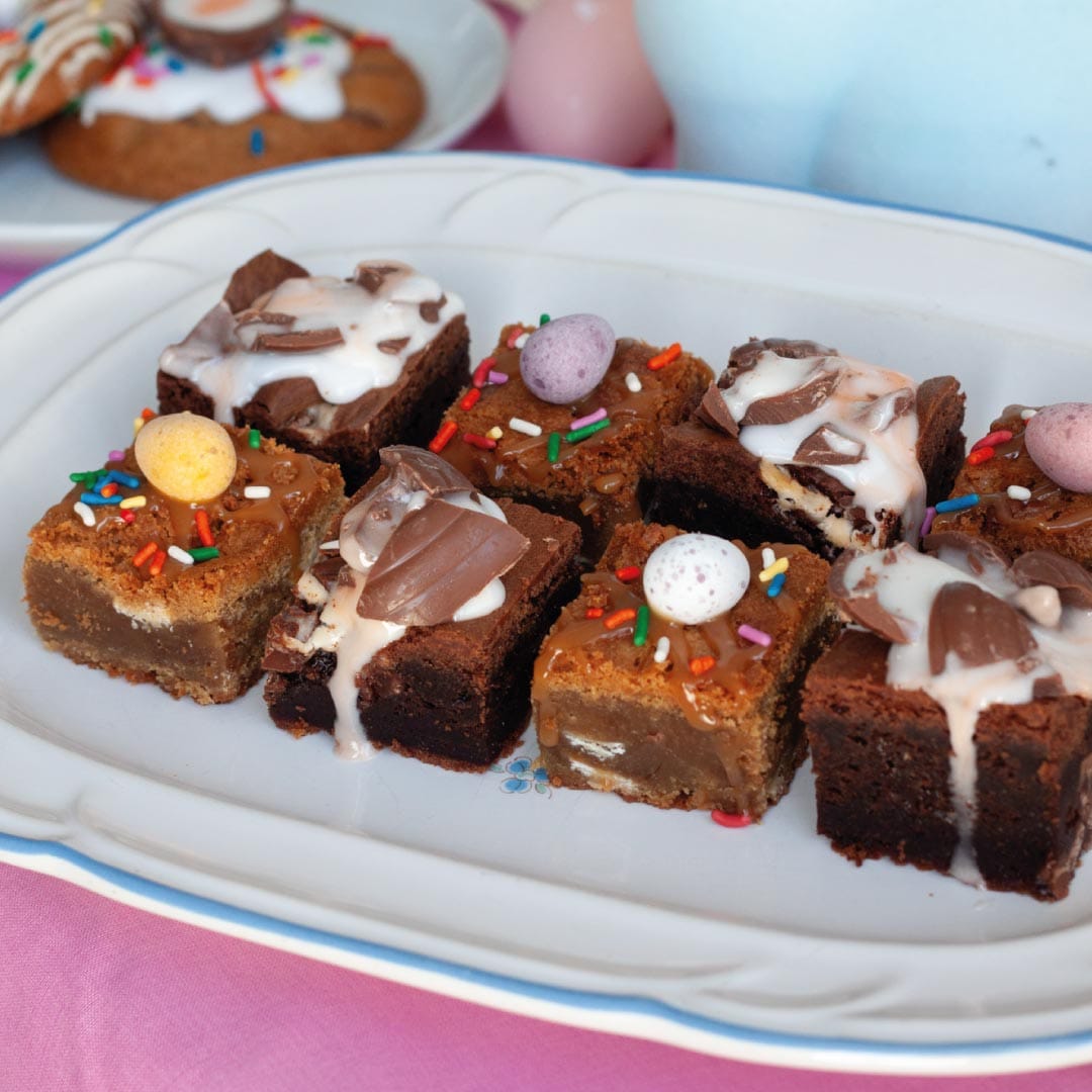 Easter Hunt Mini Sharing Brownie Box - Image 2