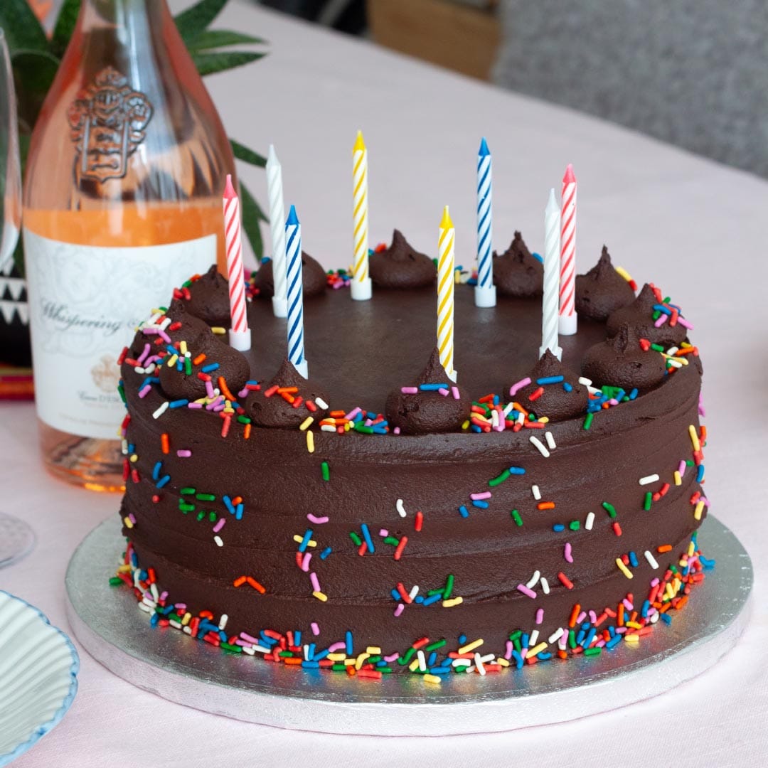 Alternative view of Chocolate Ultimate Birthday Cake