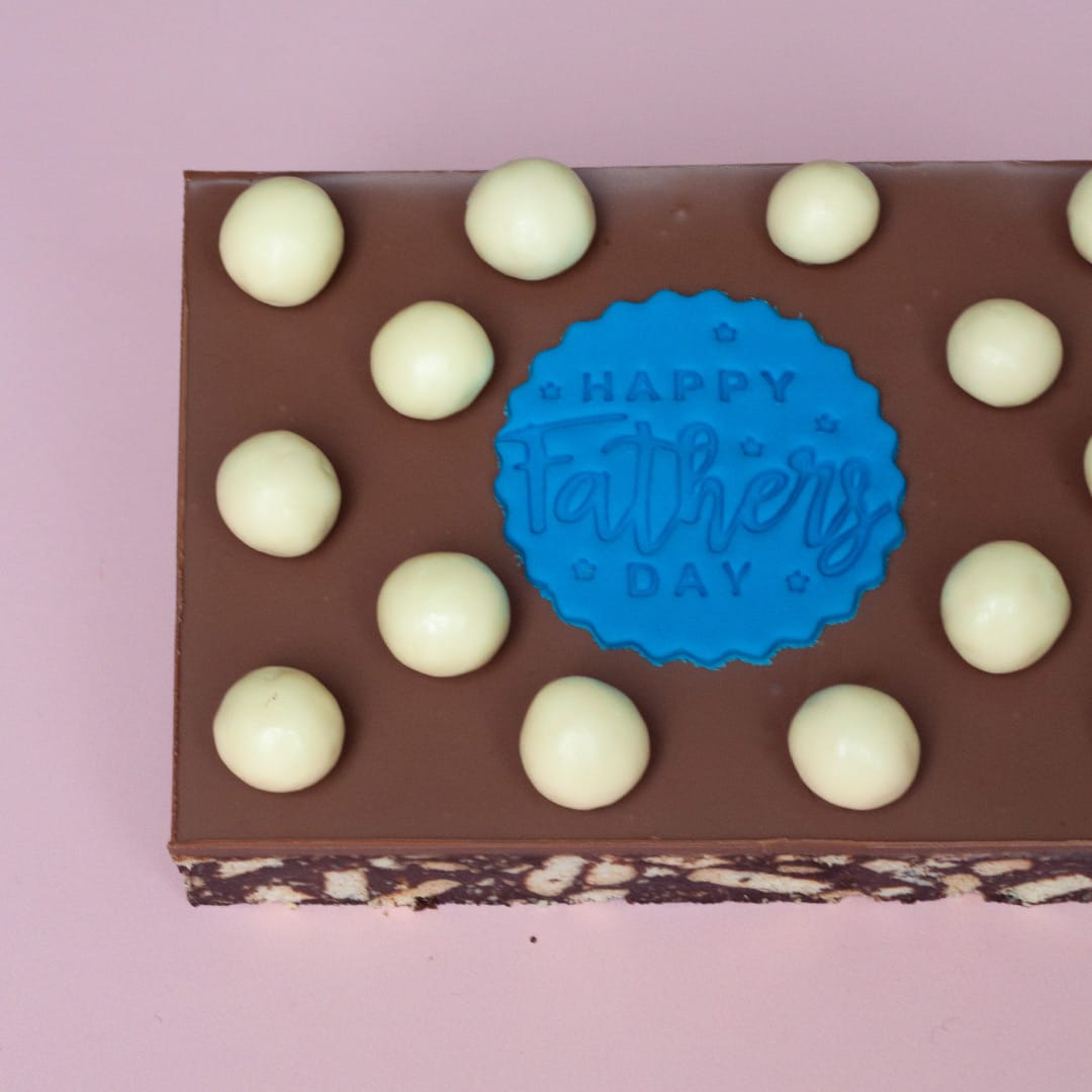 UK Father's Day Malteser Traybake