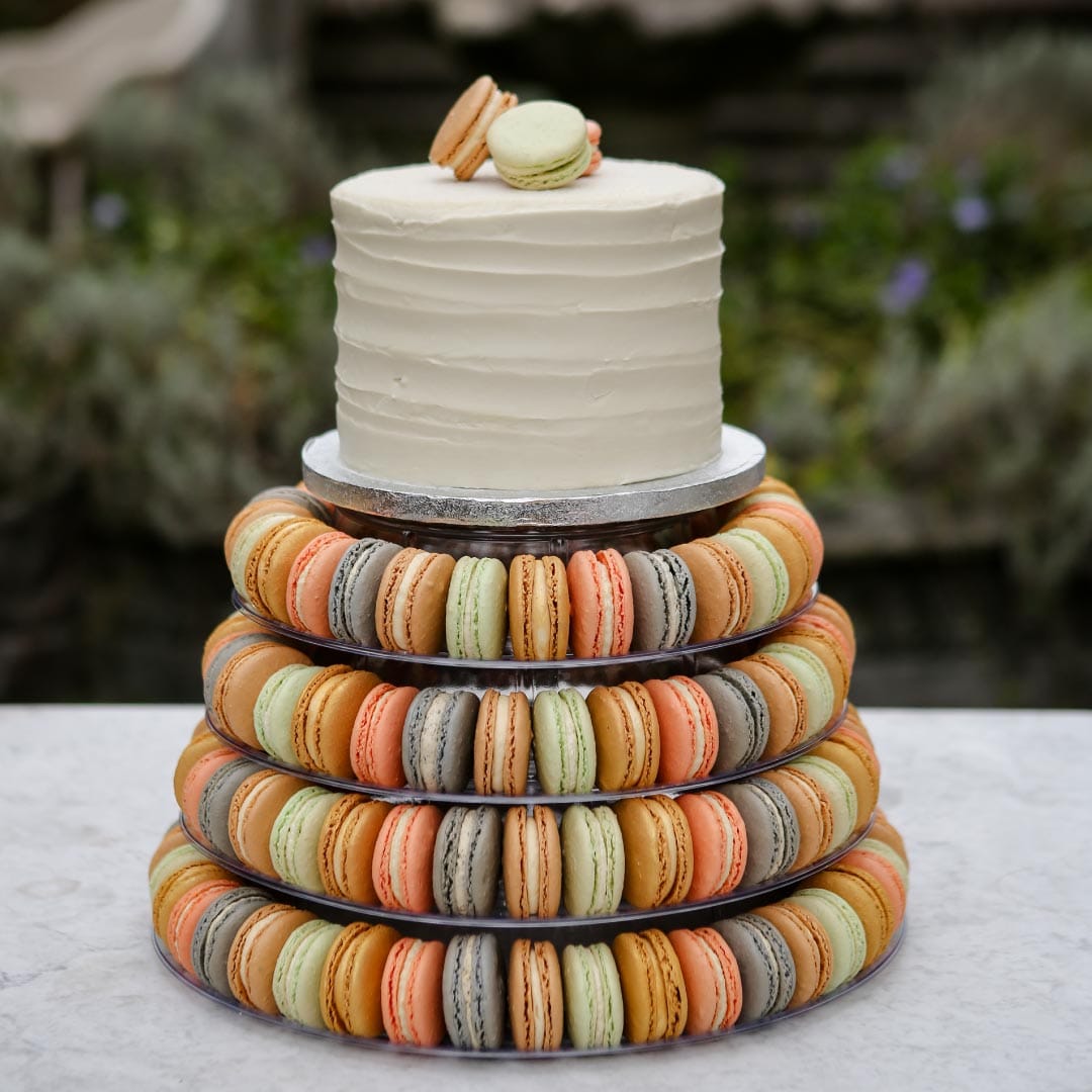 Macaron and Cake Tower