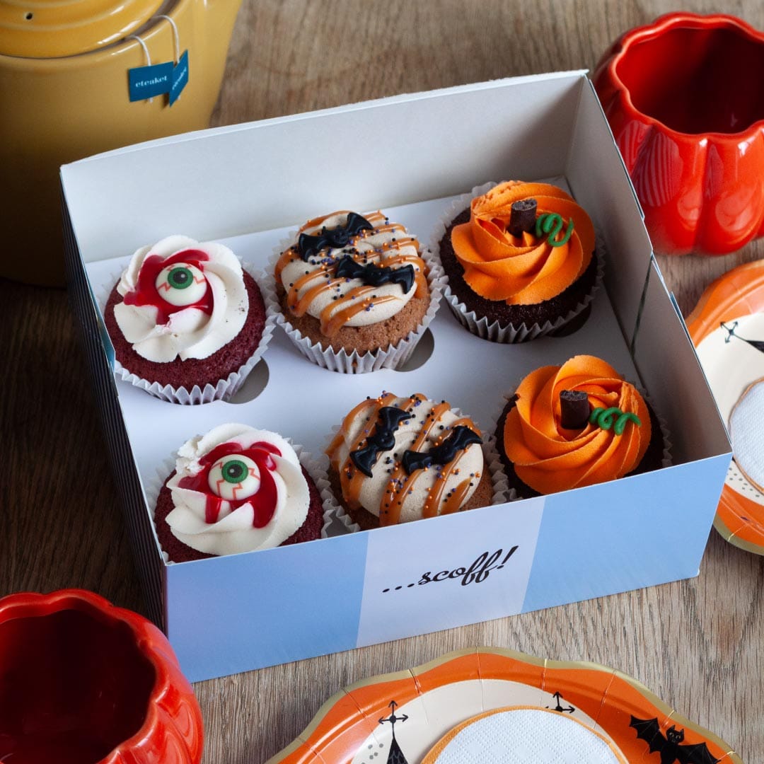 Halloween Cupcake Box