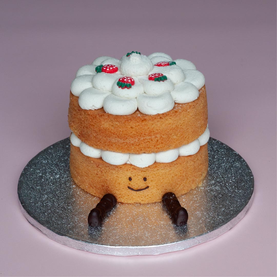 Alternative view of Cute Character Cake