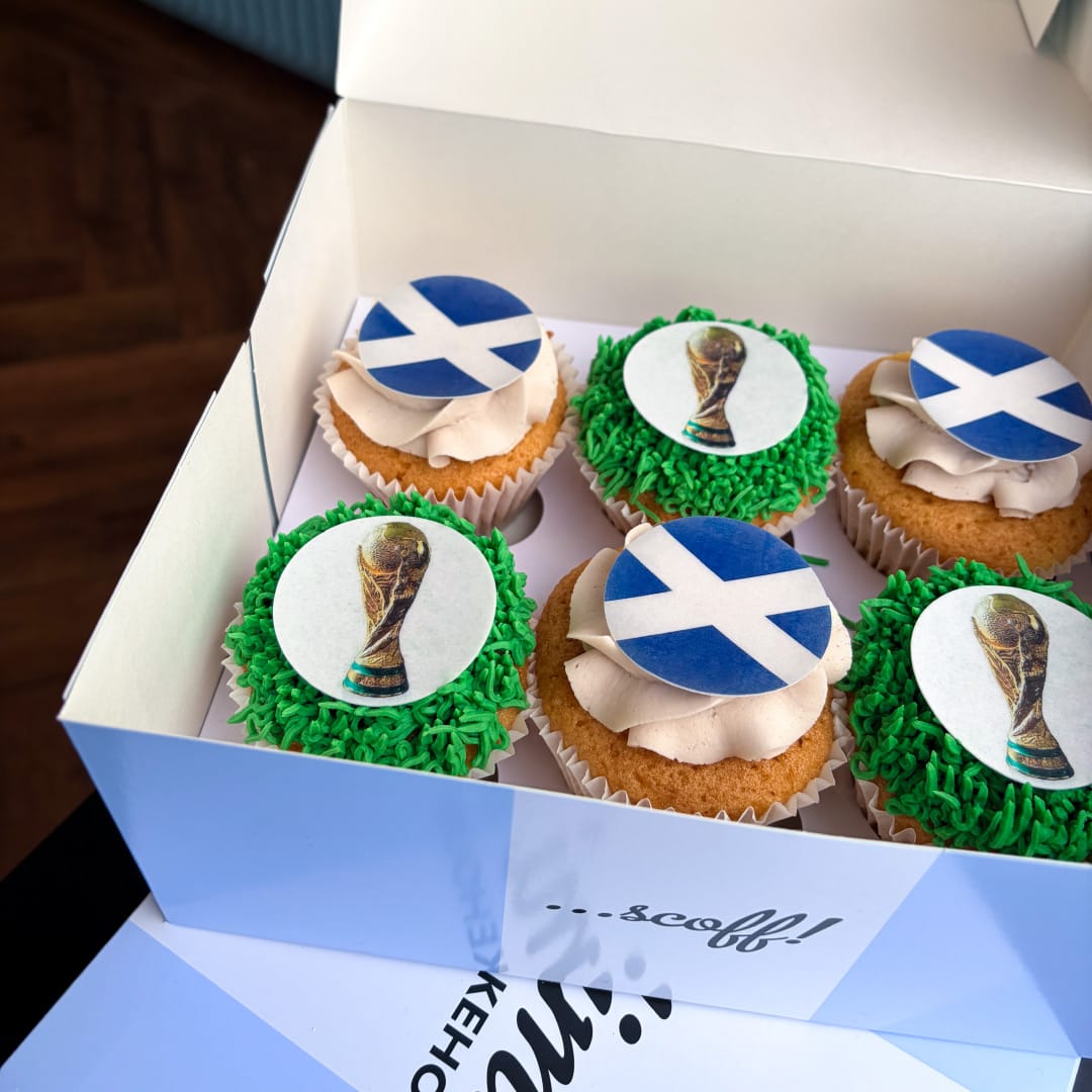 World Cup Football Cupcake Box - Image 2